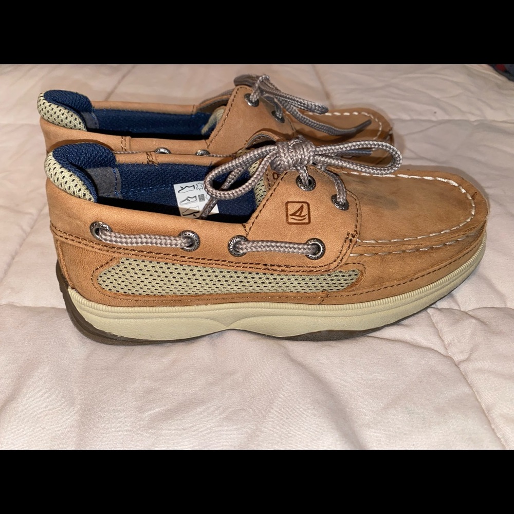 Sperry Lanyard Brown Suede Boat Shoe Loafers